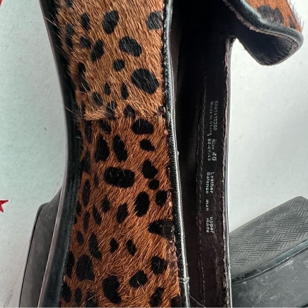 Dansko Olivia Pony Hair On Loafers Cheetah Print - Picture 7 of 16